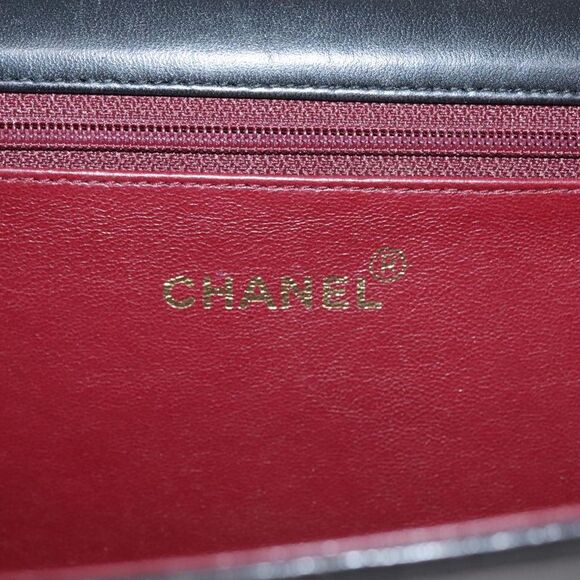 Chanel Wallet On Chain Black Silver Shoulder Bag (Pre-Owned) - Picture 12 of 16